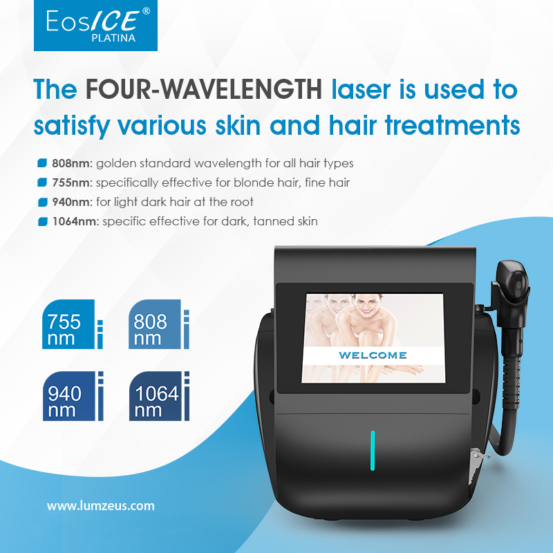 Unleash the Innovative Power of Diode Hair Removal Devices with Four Wavelengths Laser