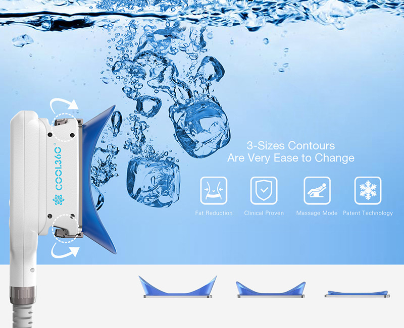 60#Cryolipolysis Fat Freeze Slimming Machine Cool Shaping Device 4 Handles04