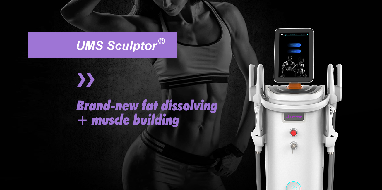 Emsculpt Muscle Stimulation Aircooling System Neo Rf Machine 4 Handles Machine