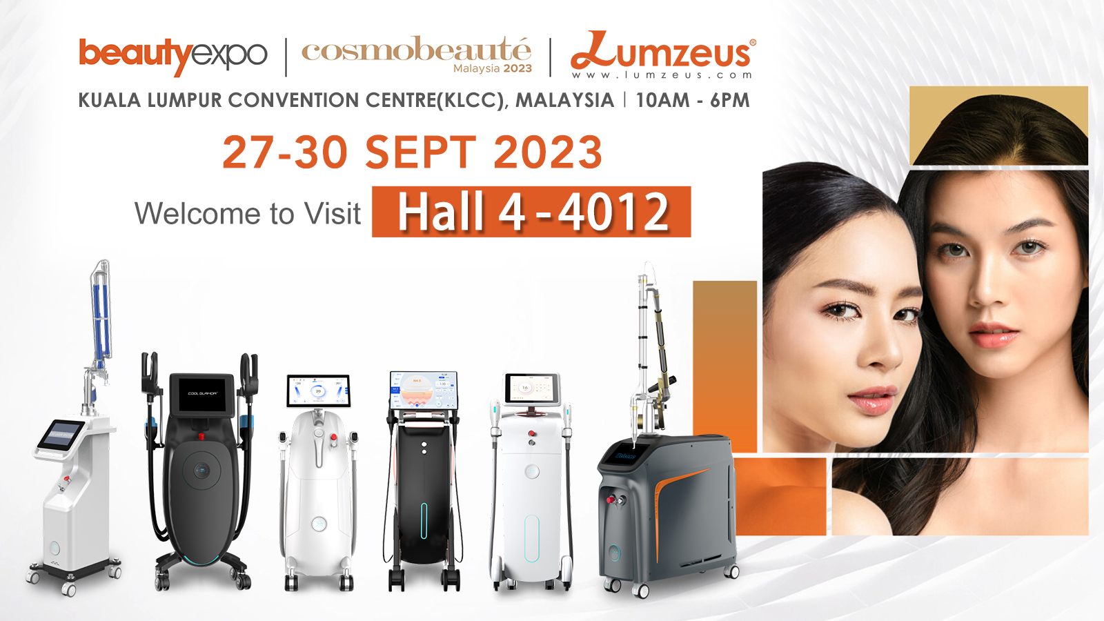 Lumzeus Invites You To Attend Beautyexpo & Cosmobeaute Malaysia 2023(Kuala Lumpur)
